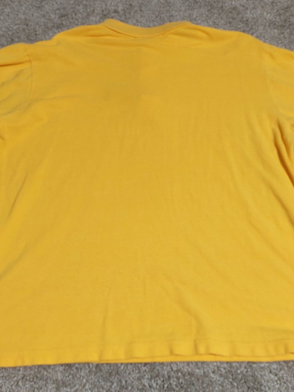 Polo by Ralph Lauren Short sleeve solid yellow size M Medium - Picture 6 of 6